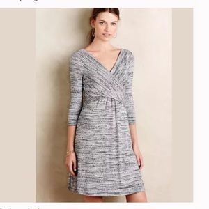 Anthropologie Amadi Heather Grey Dress